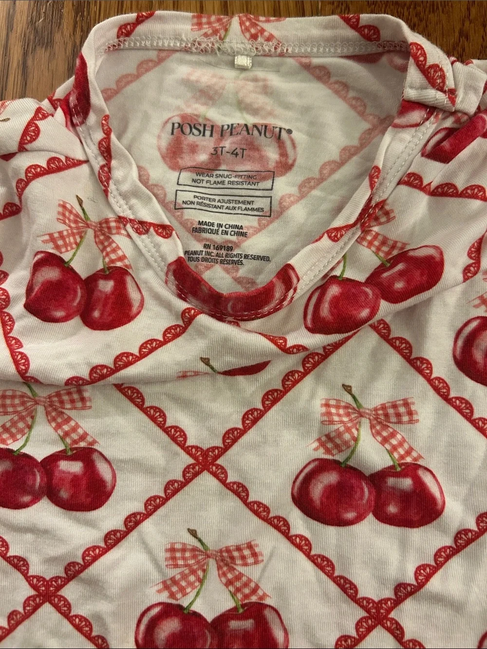 Posh Peanut playful cherry